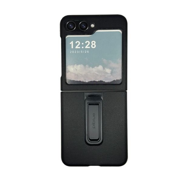 Piblue Samsung Z Flip 5 Case Black Piblue Samsung Z Flip 5 Case Black